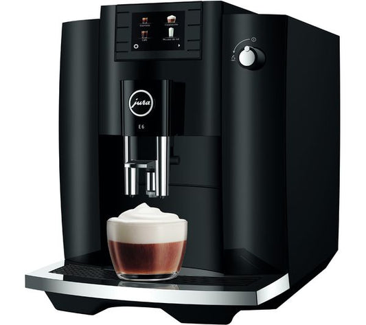 JURA E6 Bean to Cup Coffee Machine Black